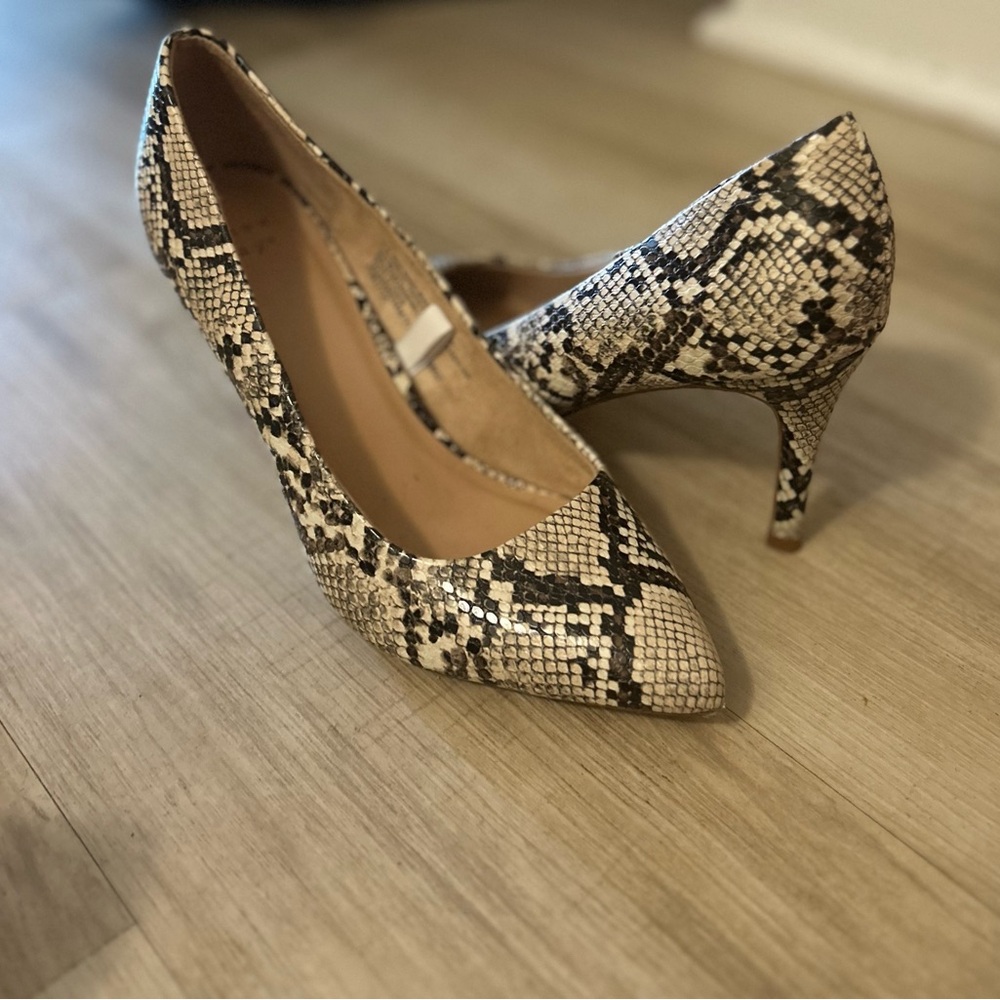 a new day Snakeskin Print Heels